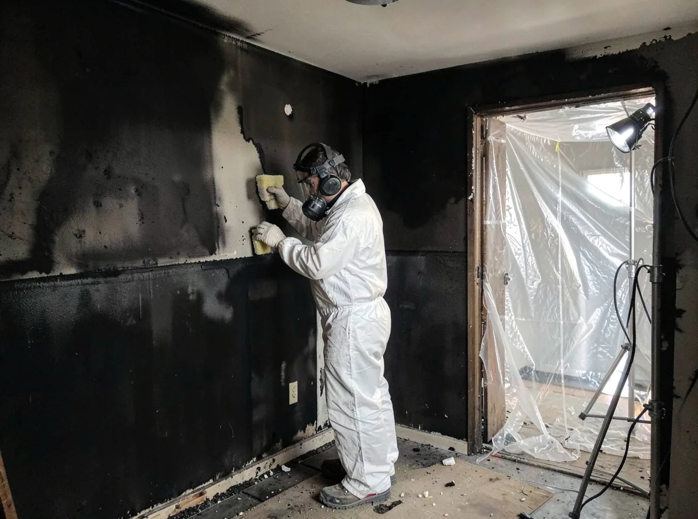 Fire Damage Restoration company in Comfort, WV